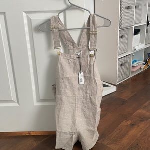 Weworewhat linen overalls